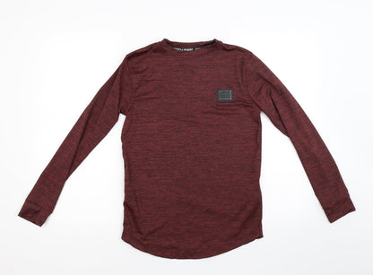 Supply & Demand Co. Womens Red   Pullover Sweatshirt Size 2XS