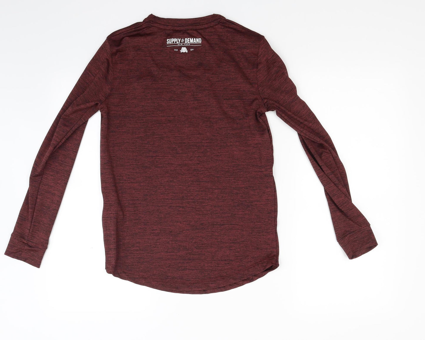Supply & Demand Co. Womens Red   Pullover Sweatshirt Size 2XS