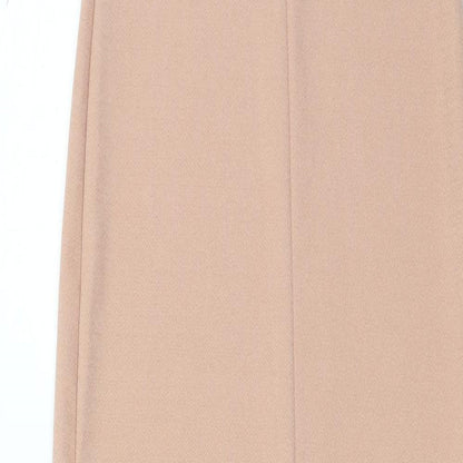 Boohoo Womens Beige   Pencil Dress  Size 8