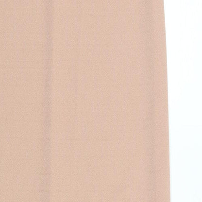 Boohoo Womens Beige   Pencil Dress  Size 8
