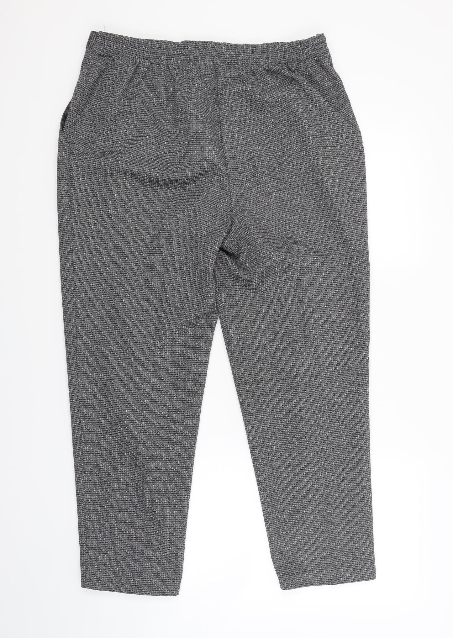 Womens UK Size 16 Marks and Spencer Regular Fit  Grey Trousers