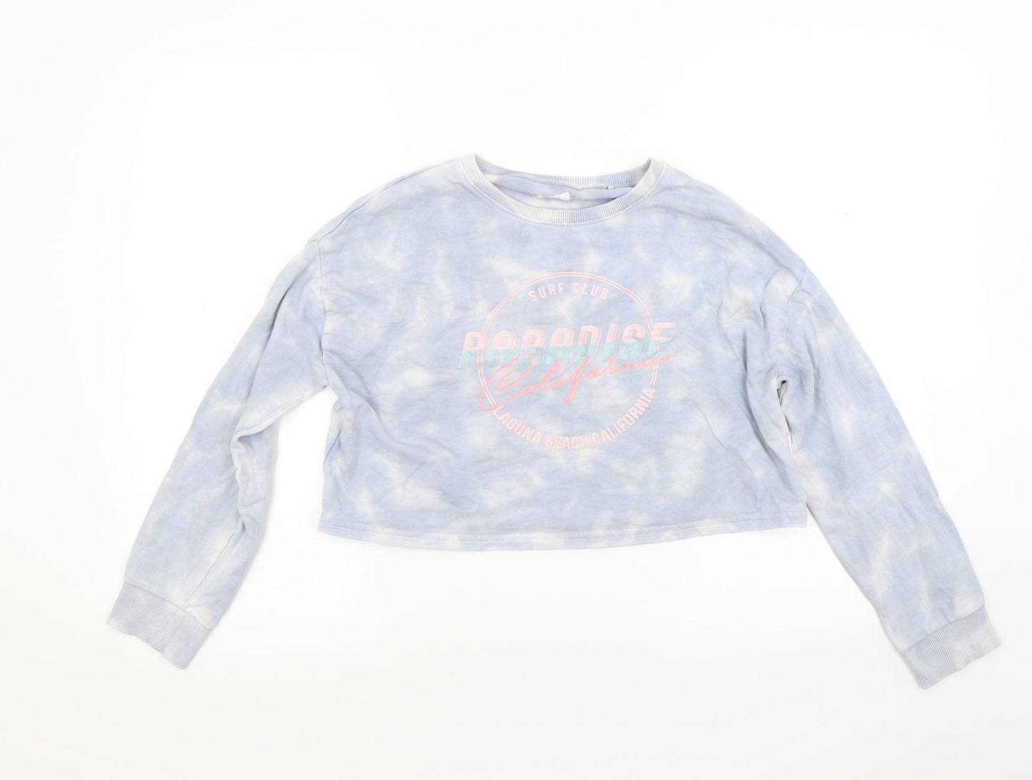 NEXT Girls Blue   Pullover Sweatshirt Size 11-12 Years  - California