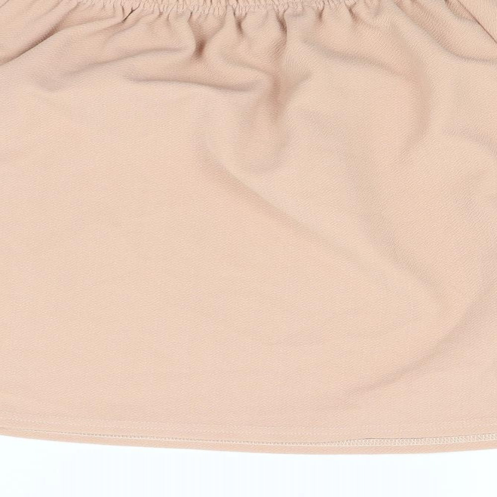 Cameo rose Womens Beige   Basic Blouse Size 10