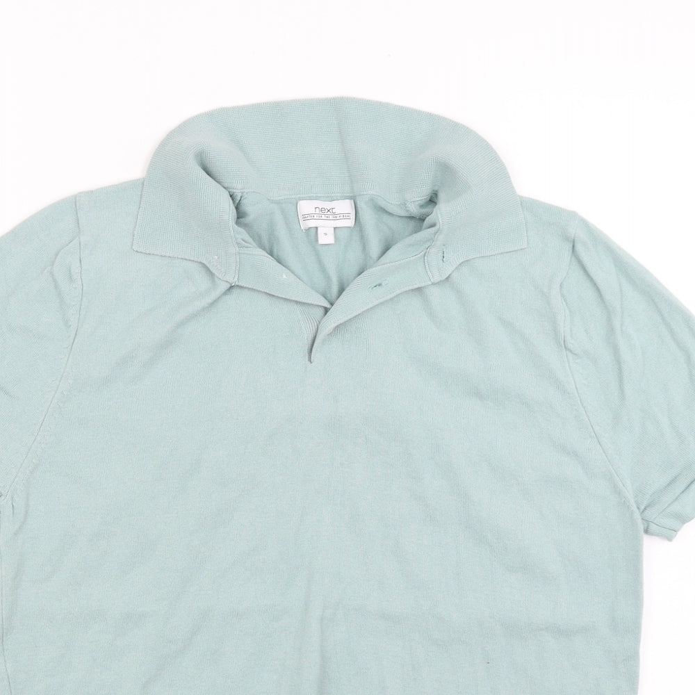 NEXT Mens Green    Polo Size S