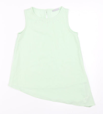 Matalan Girls Green   Basic Blouse Size 9 Years