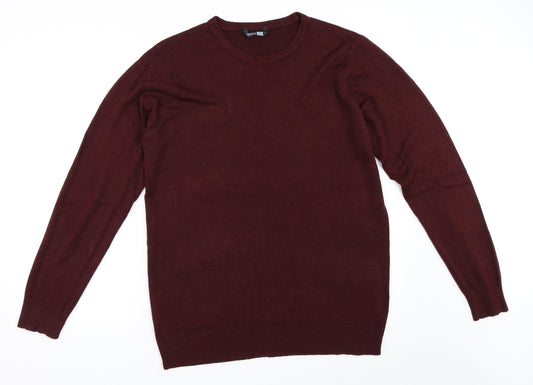 Pep&Co Mens Red   Pullover Jumper Size L