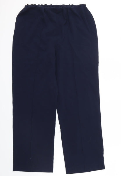 Isla Womens Blue   Trousers  Size 12 L27 in