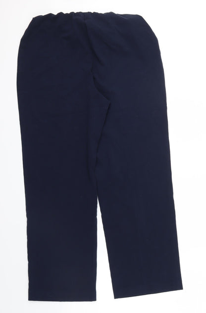 Isla Womens Blue   Trousers  Size 12 L27 in