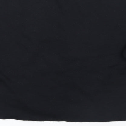 River Island Womens Black   Pullover Jumper Size S  - print on front