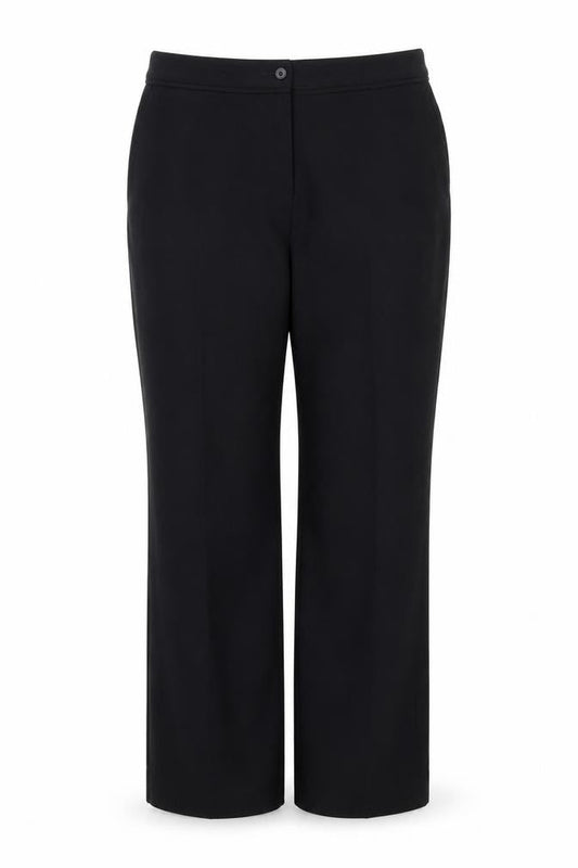 Womens UK Size 14 M&S Regular Fit  Black Trousers