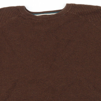 ACW85 Mens Brown   Pullover Jumper Size M