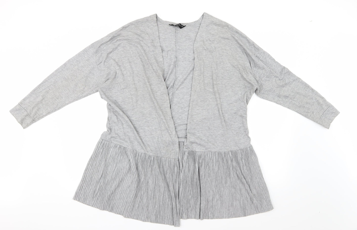 Dorothy Perkins Womens Grey   Cardigan Jumper Size M