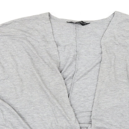 Dorothy Perkins Womens Grey   Cardigan Jumper Size M