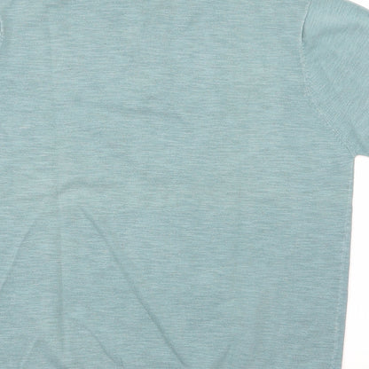 George Mens Green  Knit  Polo Size L