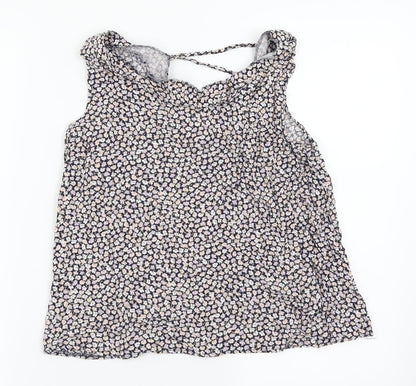 Womens UK Size 10 Atmosphere Multicoloured Basic Blouse