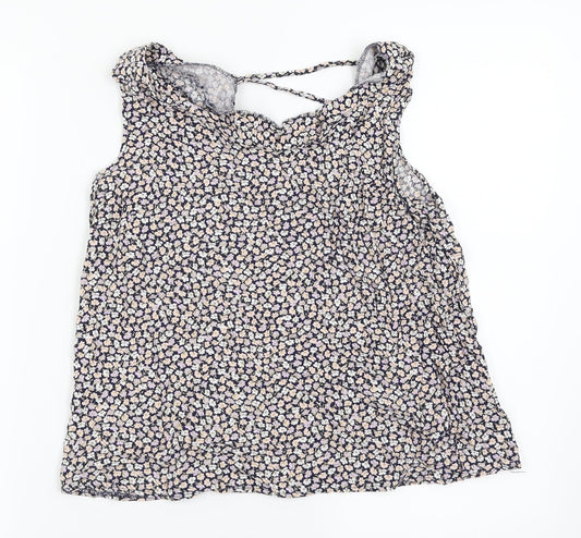 Womens UK Size 10 Atmosphere Multicoloured Basic Blouse