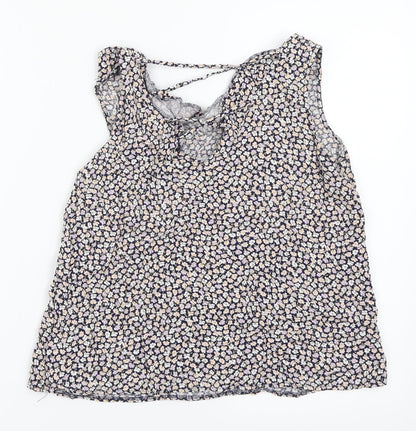 Womens UK Size 10 Atmosphere Multicoloured Basic Blouse