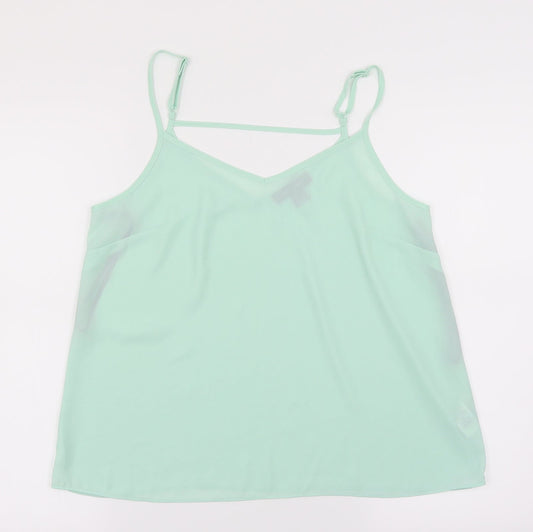 Primark Womens Green   Camisole Tank Size 12