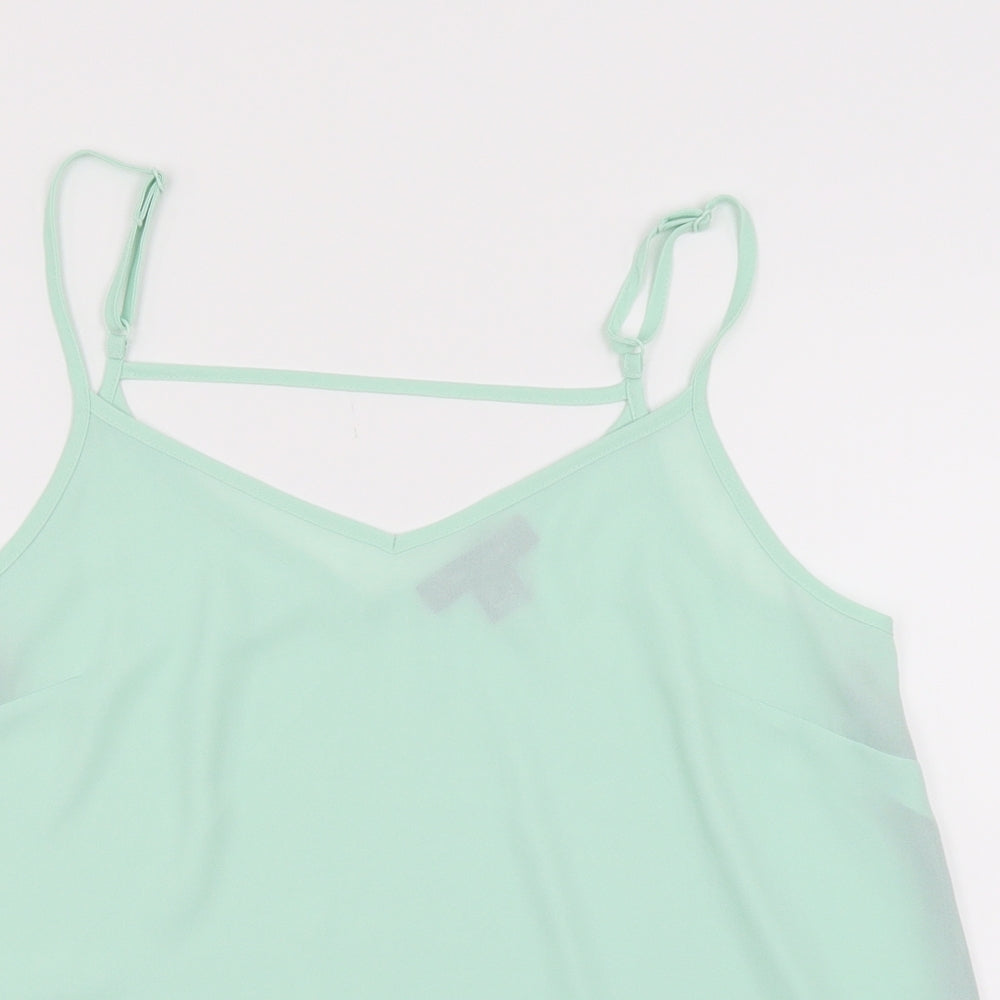 Primark Womens Green   Camisole Tank Size 12