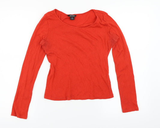 Monki Womens Red   Pullover Jumper Size XS