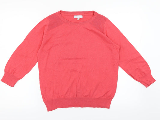 Red Herring Womens Pink   Pullover Jumper Size 12