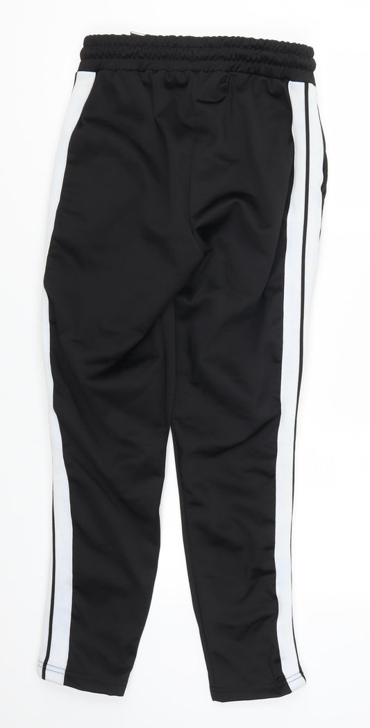 Boohoo Womens Black   Sweatpants Trousers Size S L27 in - Official