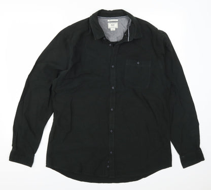 F&F Mens Green    Button-Up Size L