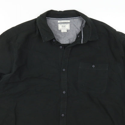 F&F Mens Green    Button-Up Size L