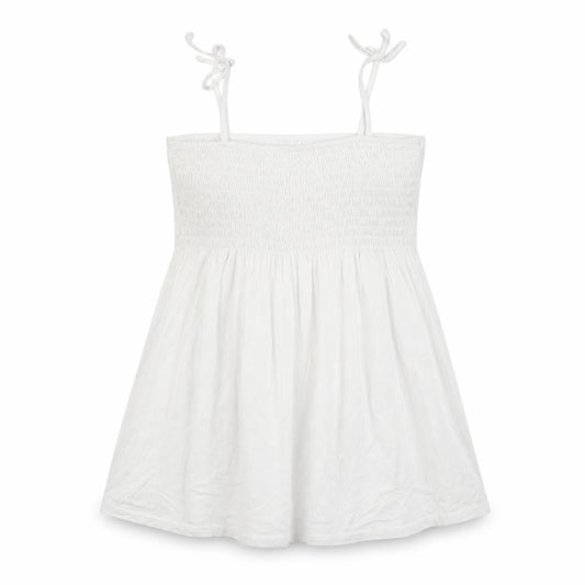 Womens UK Size 12 Boohoo White Basic Tank