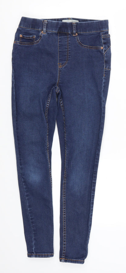 New Look Womens Blue  Denim Skinny Jeans Size 8 L25 in
