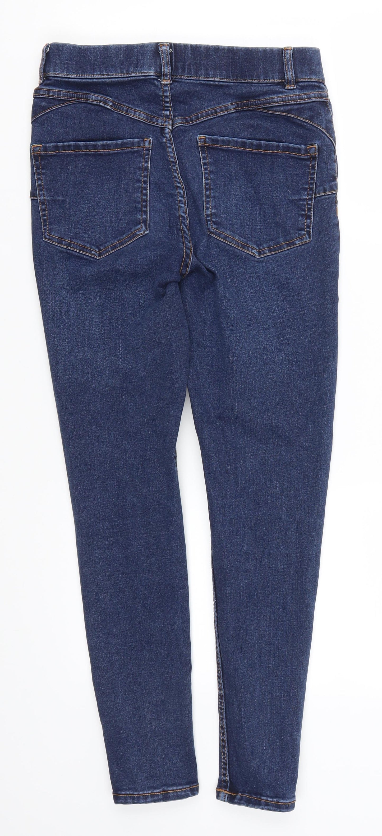 New Look Womens Blue  Denim Skinny Jeans Size 8 L25 in