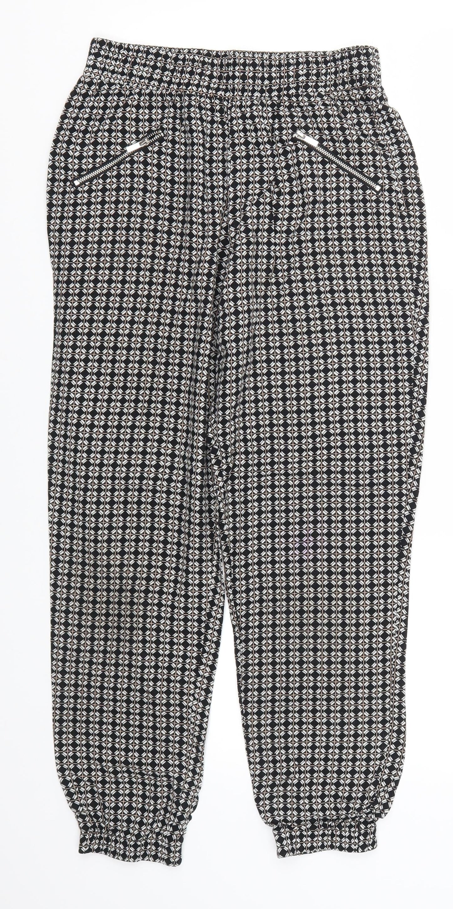 Womens UK Size 8 F&F Regular Fit  Grey Trousers