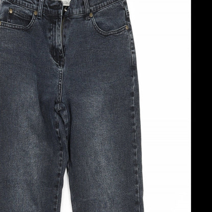 Essentials Womens Blue   Straight Jeans  L21 in