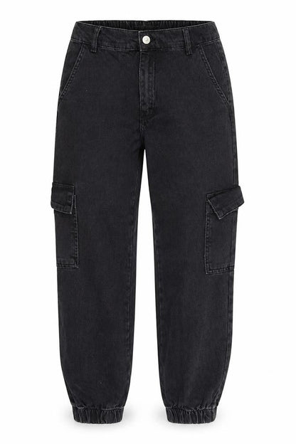 Denim & Co. Womens Black   Straight Jeans Size 10 L26 in