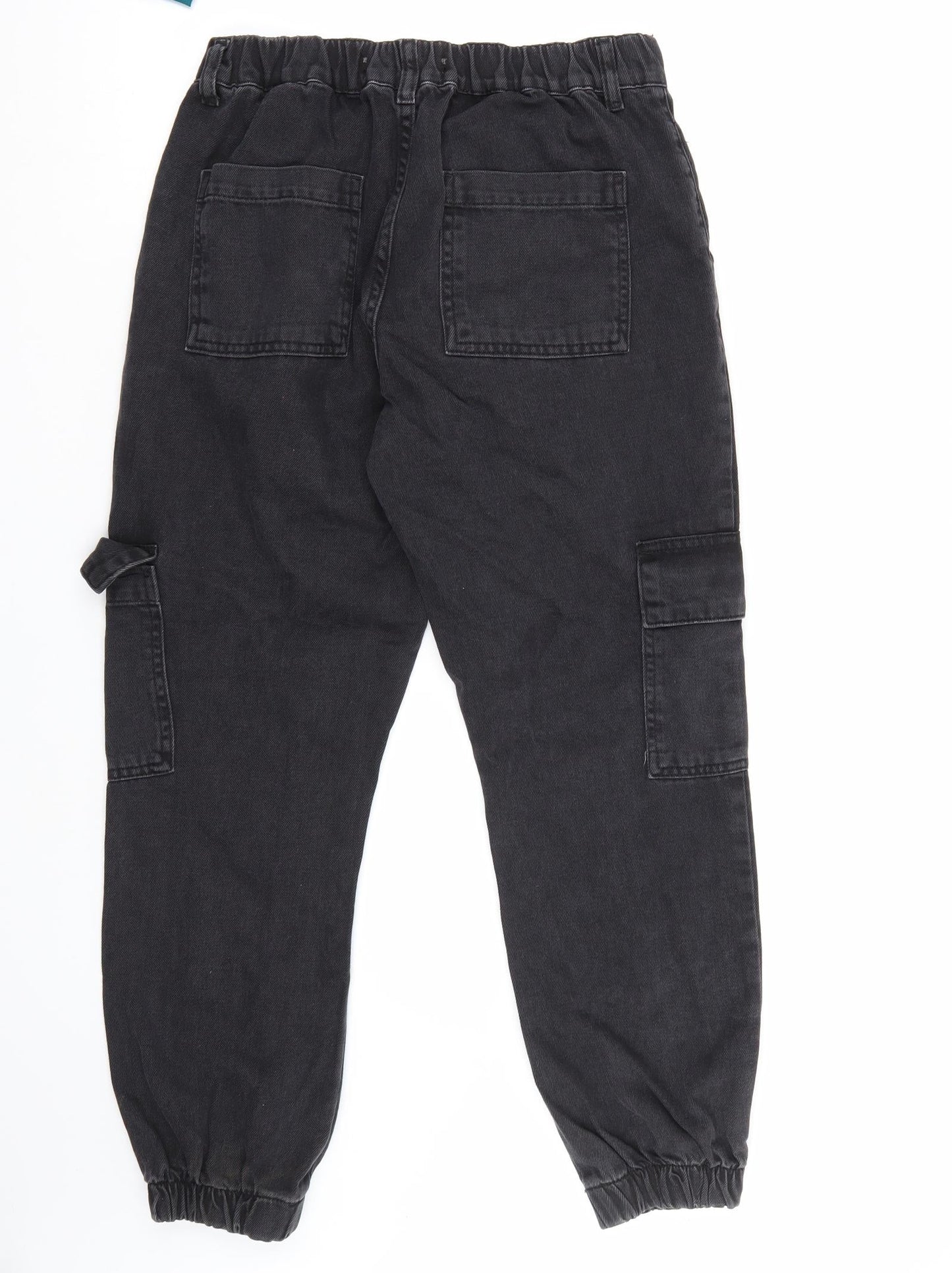 Denim & Co. Womens Black   Straight Jeans Size 10 L26 in