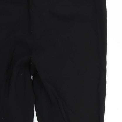 Womens UK Size 16 Papaya Regular Fit  Black Trousers