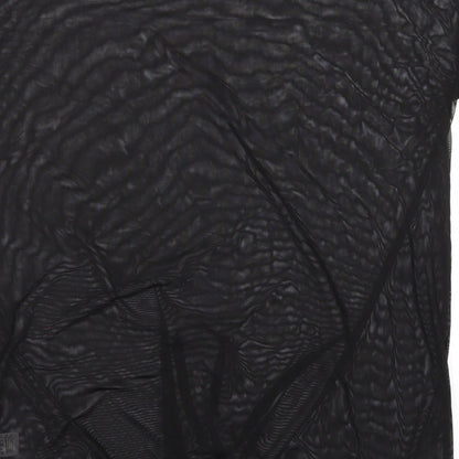 Missguided Womens Black   Basic T-Shirt Size 8