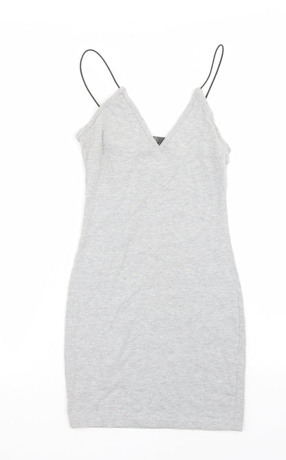 Missguided Womens Grey   A-Line  Size 8