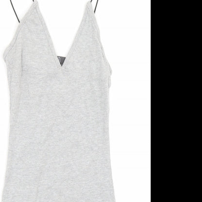 Missguided Womens Grey   A-Line  Size 8