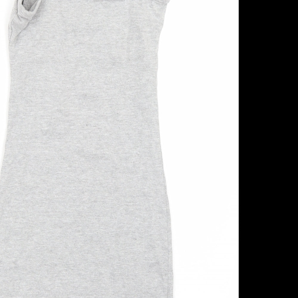 Missguided Womens Grey   A-Line  Size 8