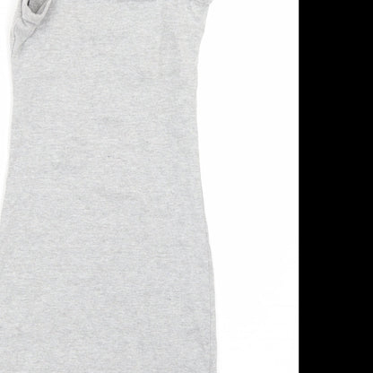 Missguided Womens Grey   A-Line  Size 8