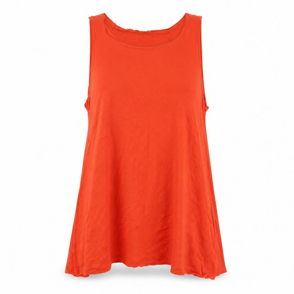 Womens UK Size S H&M Red Basic Blouse