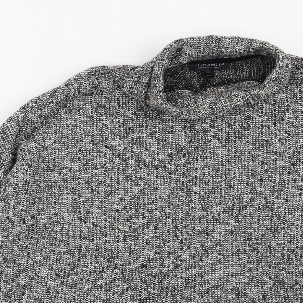 Topshop Womens Grey   Pullover Jumper Size 6