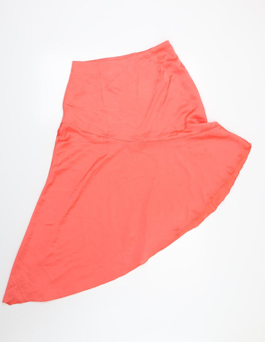 Missguided Womens Pink   A-Line Skirt Size 10