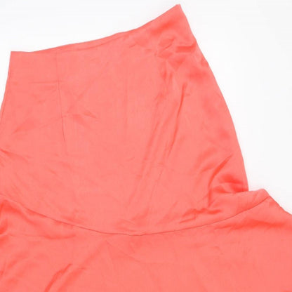 Missguided Womens Pink   A-Line Skirt Size 10