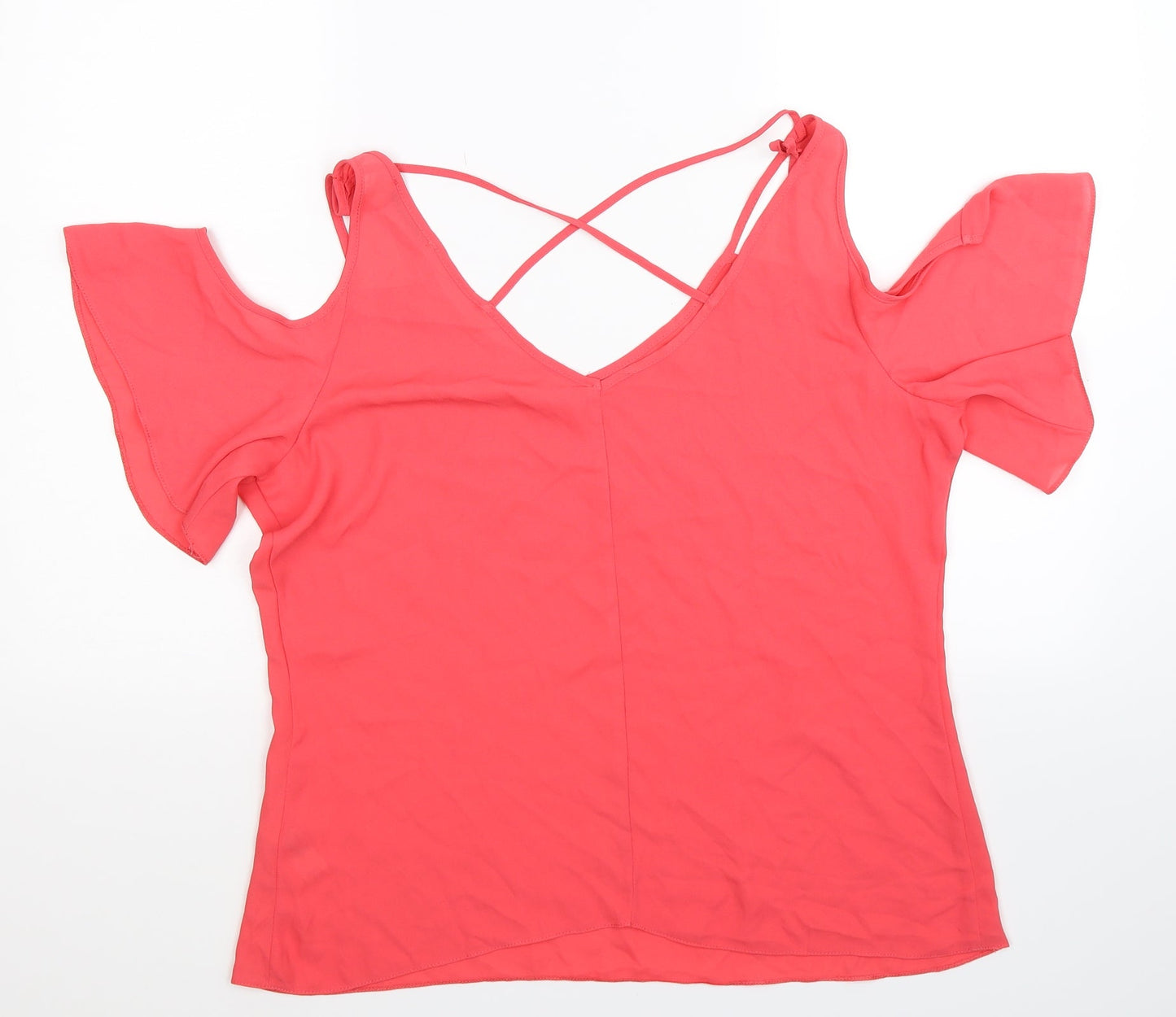 George Womens Pink   Basic Blouse Size 14