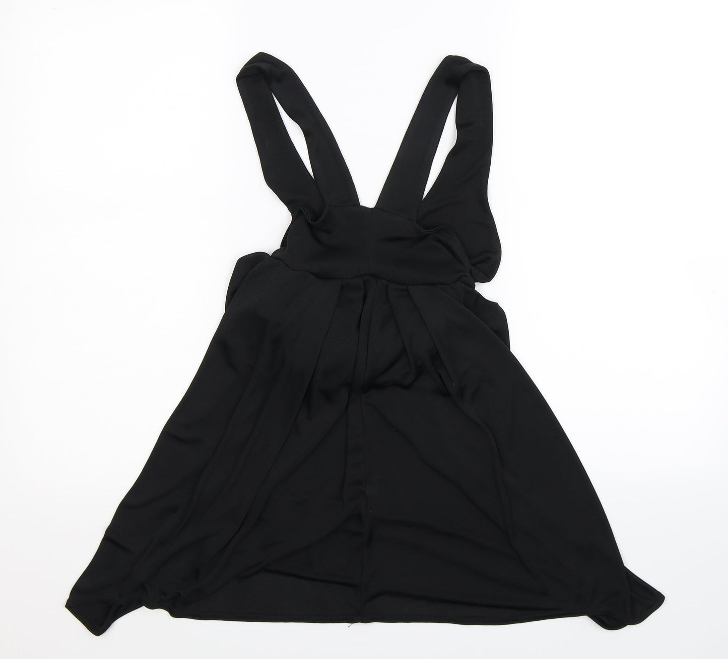 Aqua Womens Black   Basic Blouse Size S