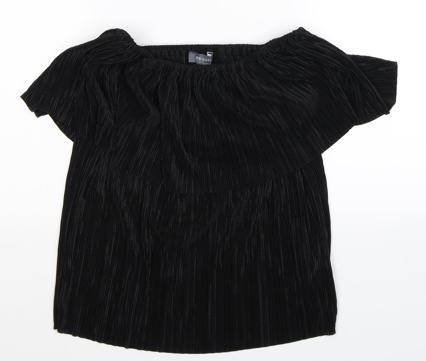 Primark Womens Black   Basic T-Shirt Size 4