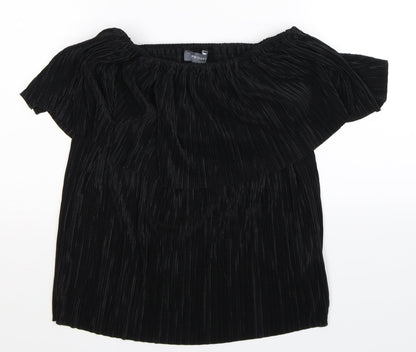 Primark Womens Black   Basic T-Shirt Size 4