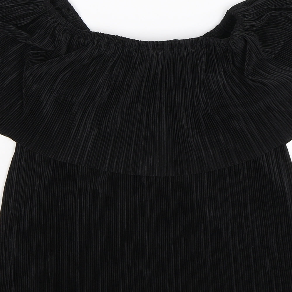 Primark Womens Black   Basic T-Shirt Size 4